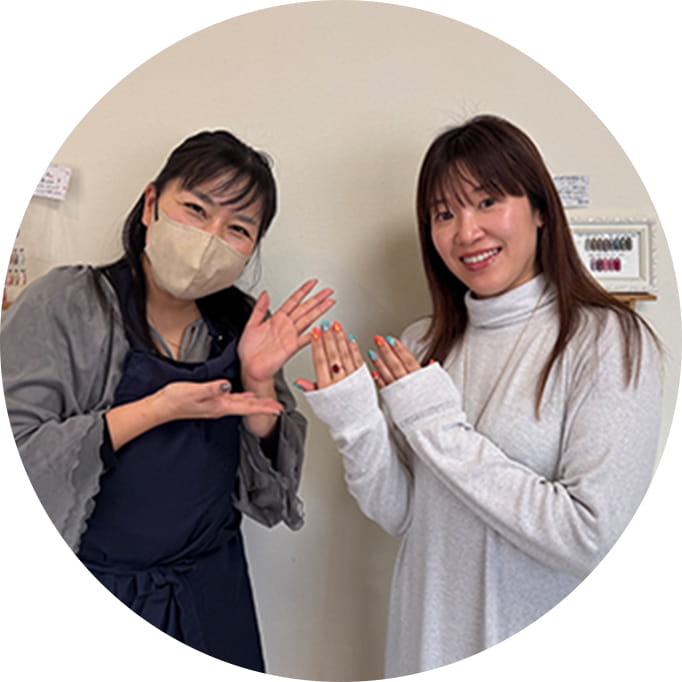 review-img2 - Laran|羽村ジェルネイルサロン 羽村ジェルネイルサロン|自爪に優しいパラジェル・フィルイン対応サロンLaran